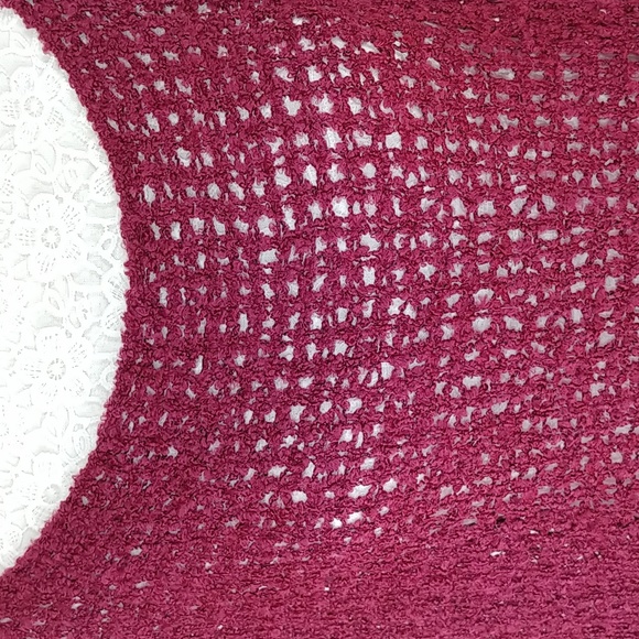Knit top burgundy  NWT - Picture 10 of 10